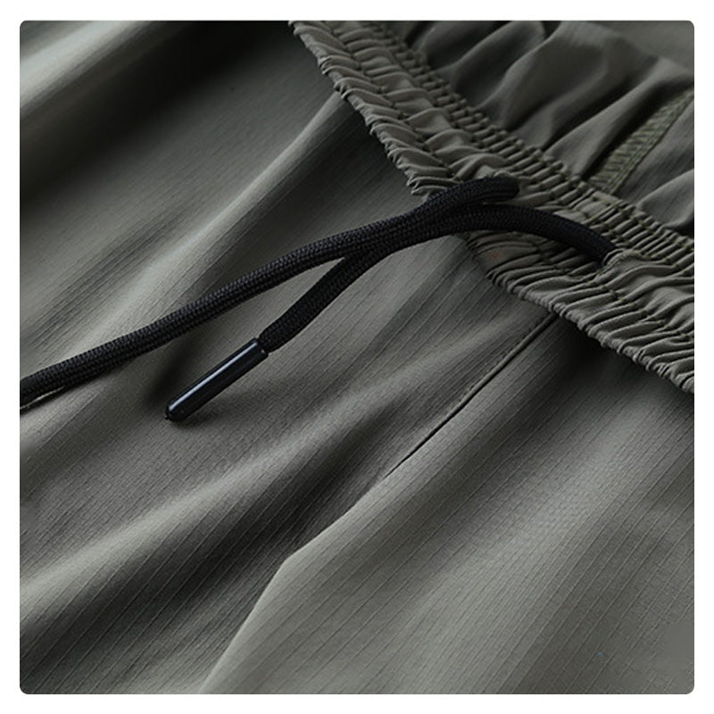 Stretchy Fashionable Nine-Part Nylon Pants