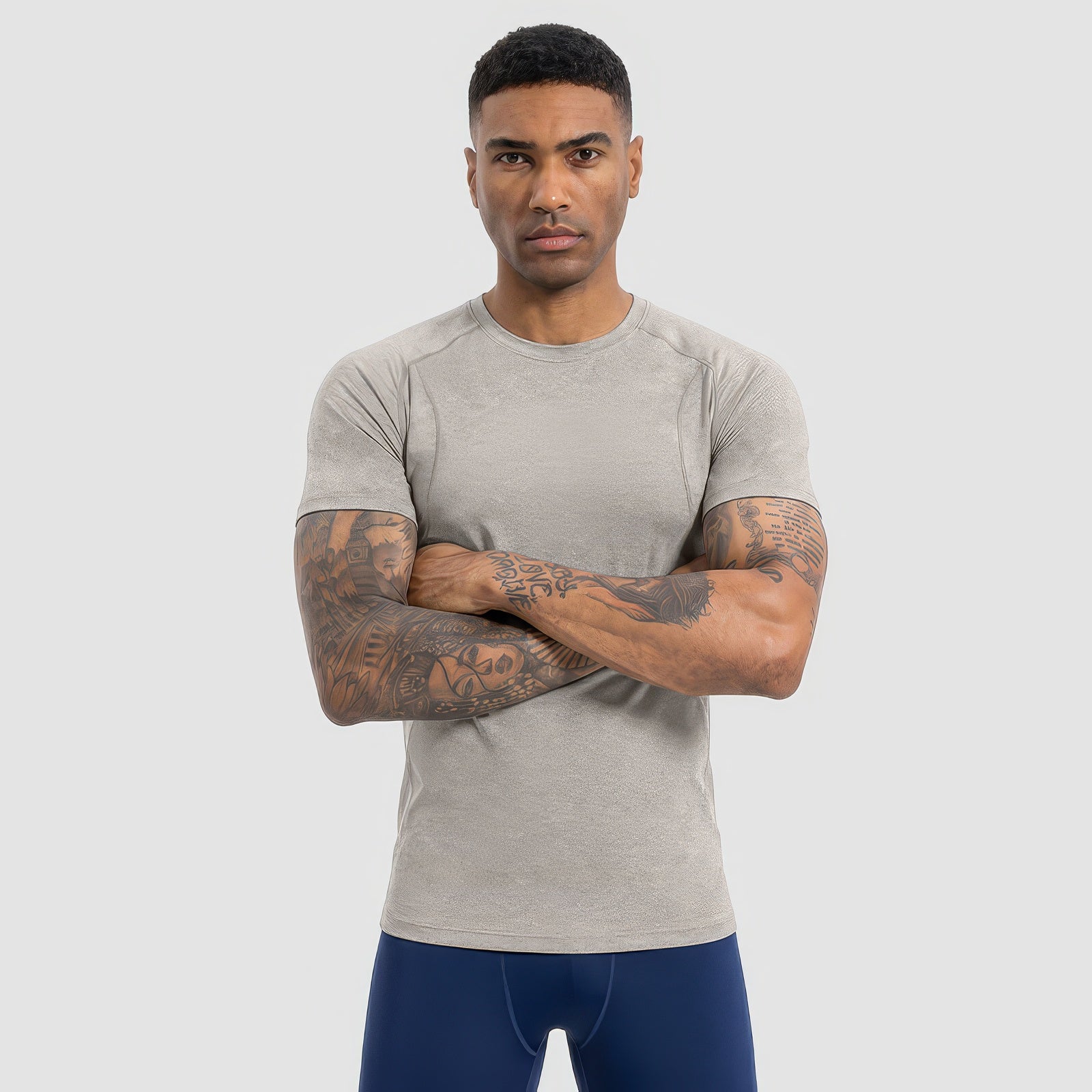 Men’s Quick Dry Compression Running T-Shirt - Customizable
