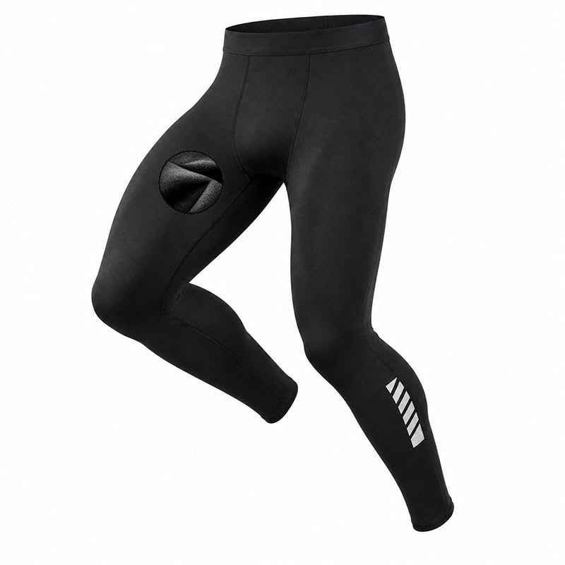 Men's Fleece Lined Compression Pants... - Wholesale Bulk Pack MOQ 20