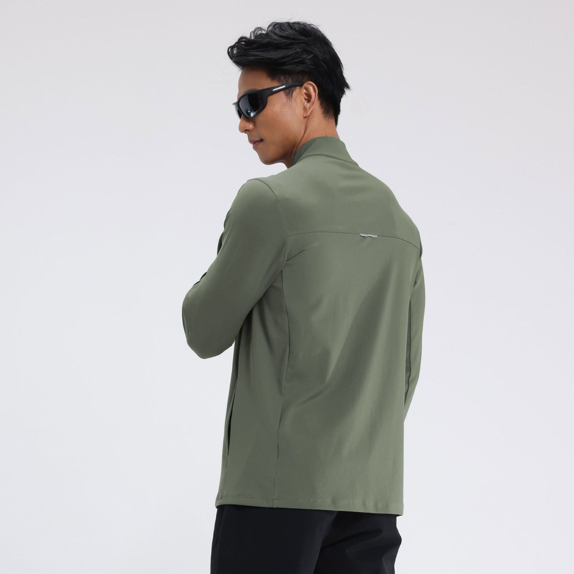 Nude-Feel Collar Slim-Fit Yoga Jacket