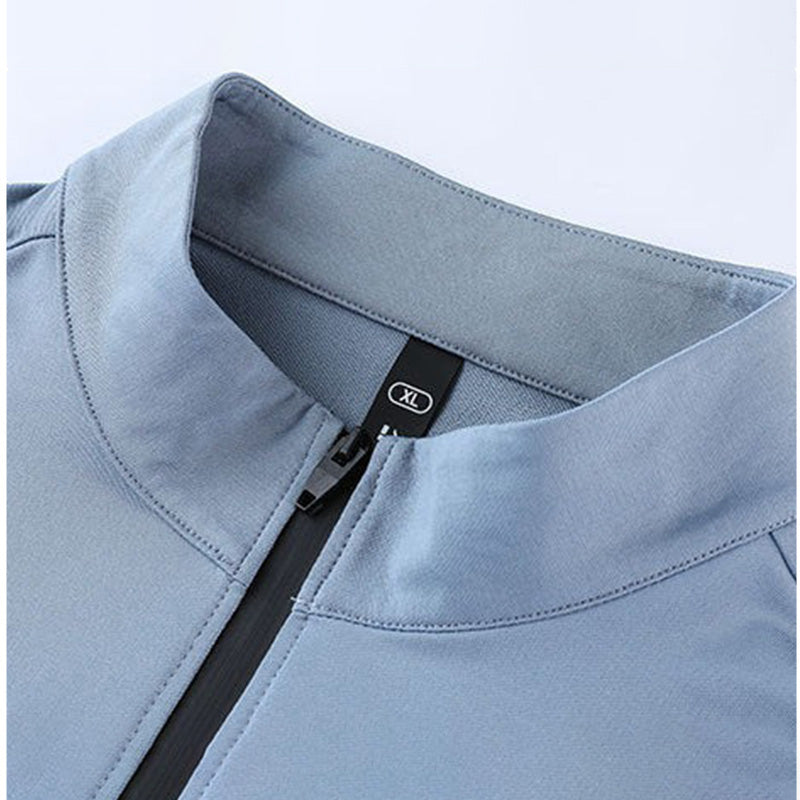 Performance Men's Quick-Dry Half-Zip Long-Sleeve Training Shirt