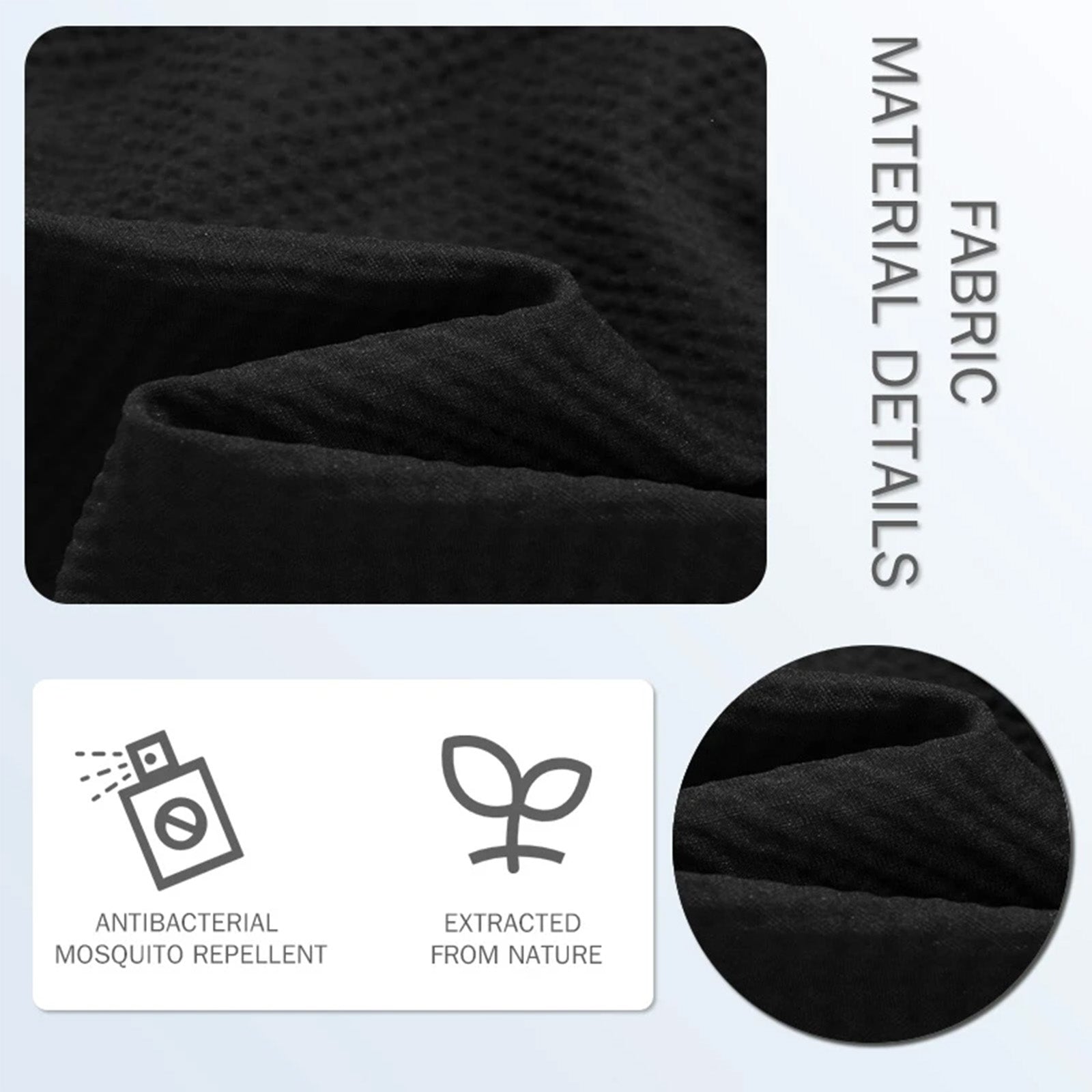 Hooded Anti-Mosquito Polo 2-Piece Set