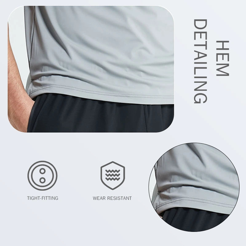 Breathable Ice-Silk Golf Polo Quick-Drying Shirt