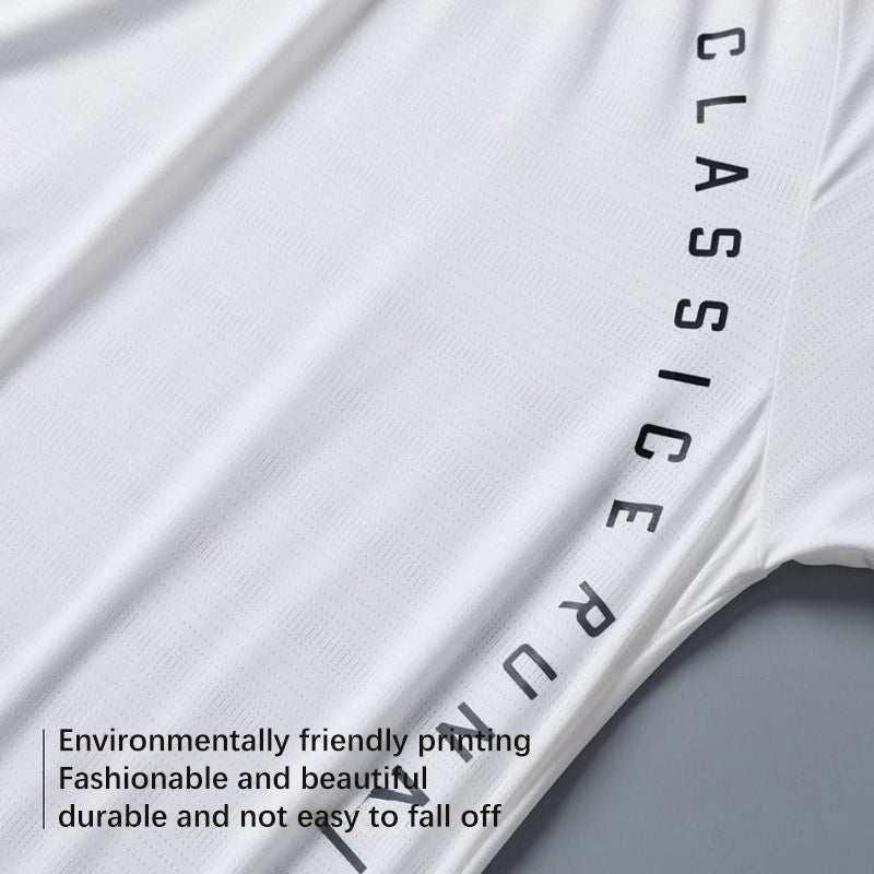 Ice Silk Quick-Drying Breathable Summer Short-Sleeved Top