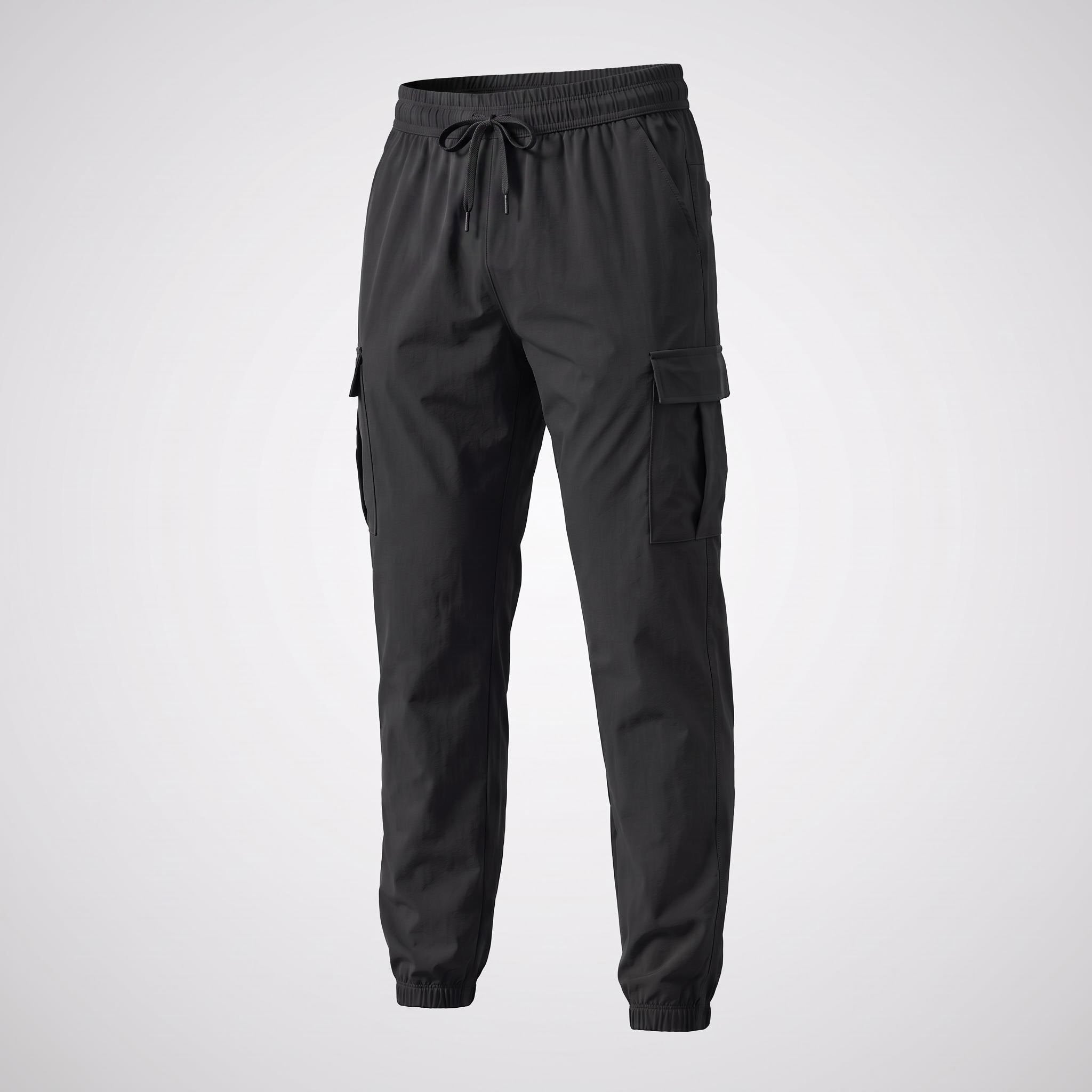 Alpinario Men's Tactical Cargo Joggers - Quick-Dry Breathable Athletic Pants