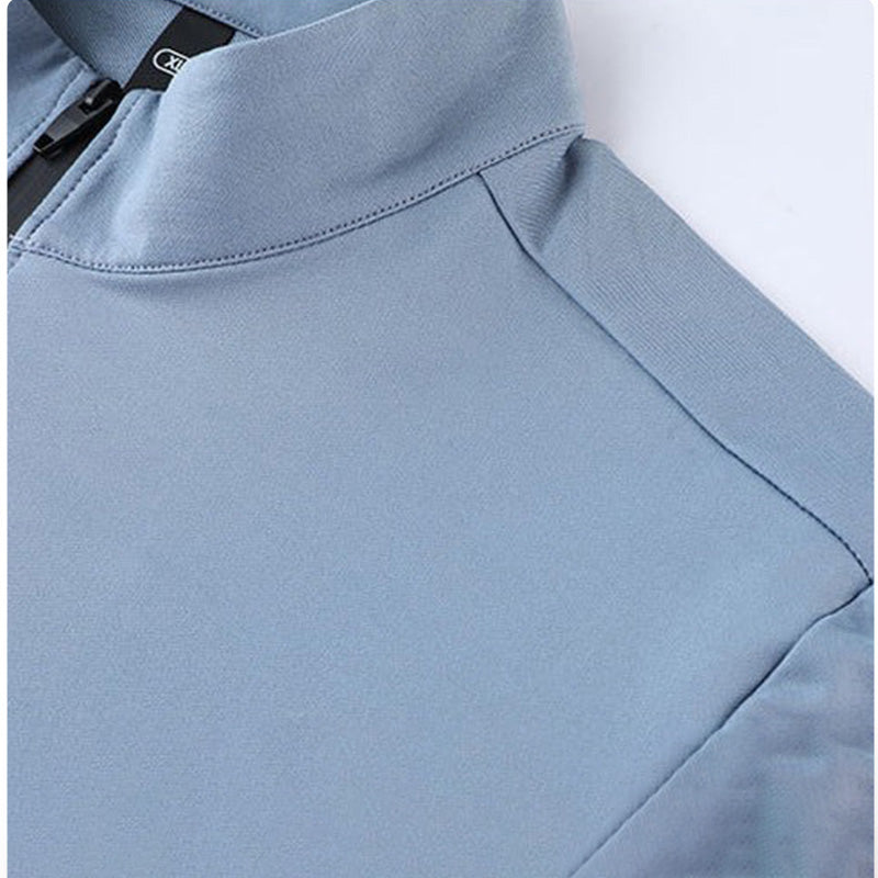 Performance Men's Quick-Dry Half-Zip Long-Sleeve Training Shirt
