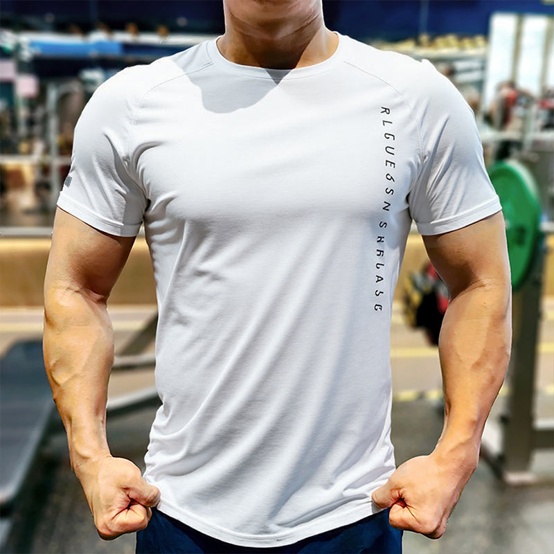 Ice Silk Quick-Drying Breathable Summer Short-Sleeved Top