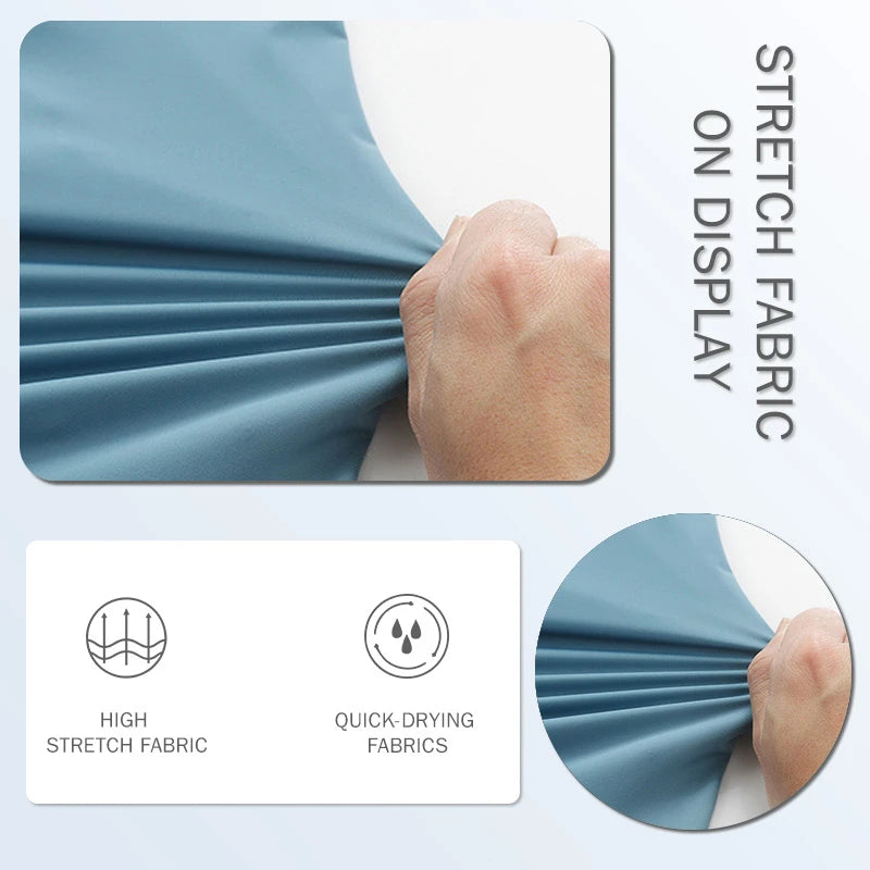 Breathable Quick-Drying Crew-Neck Short-Sleeve T-Shirt