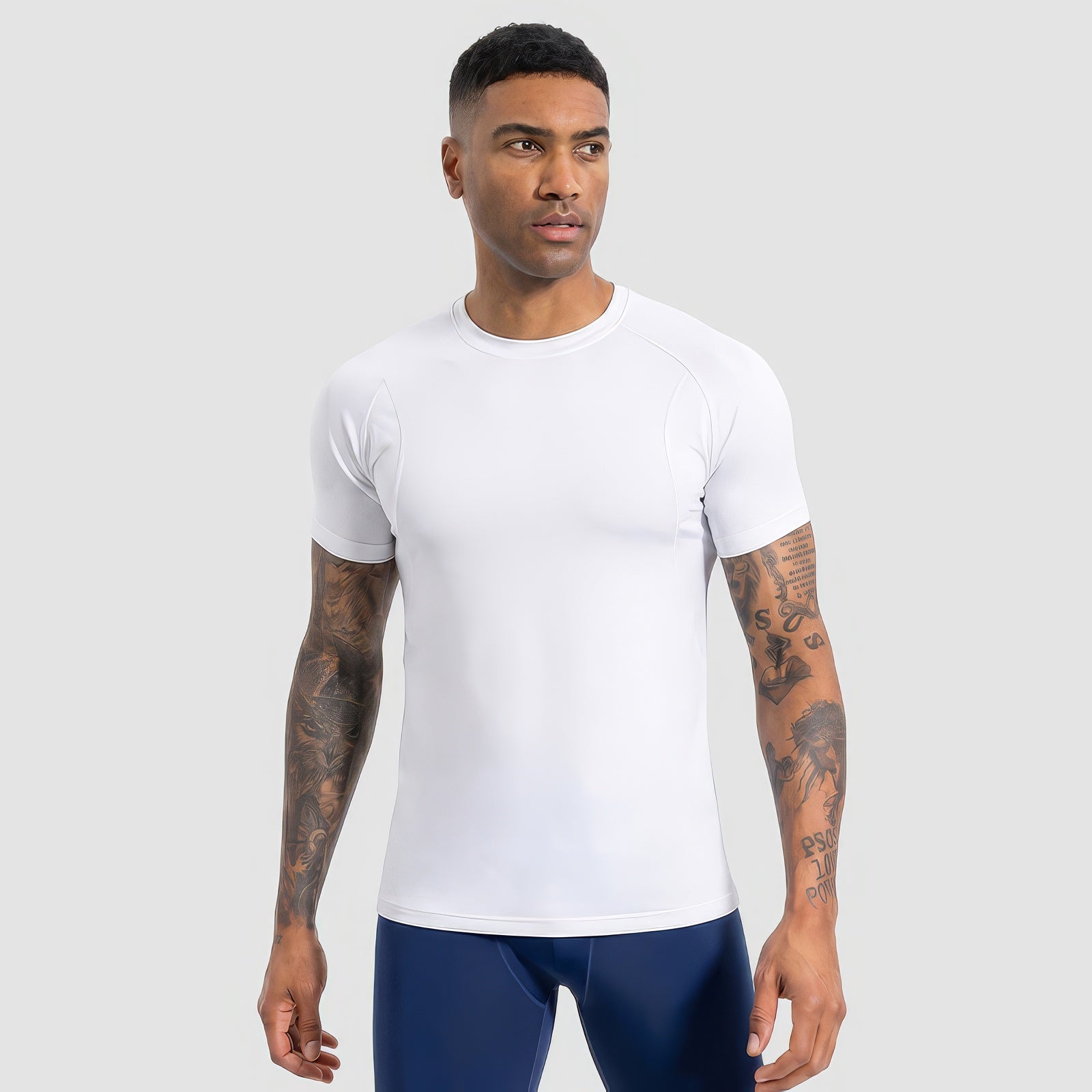 Men’s Quick Dry Compression Running T-Shirt - Customizable