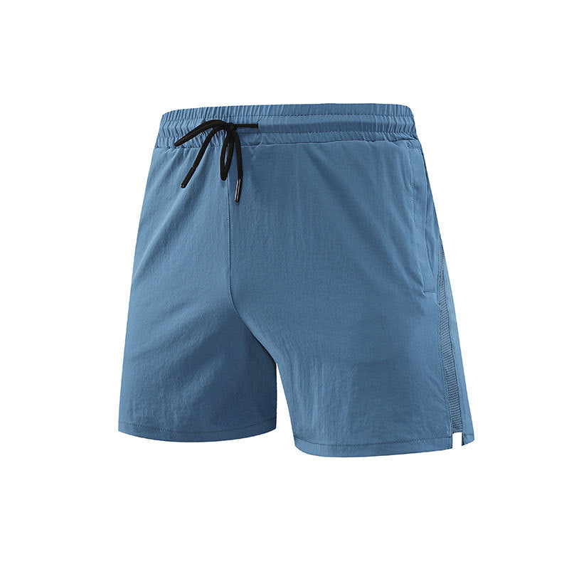 Solid-color Quick-dry Sports Shorts