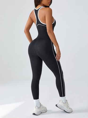 Women's Sleeveless Workout Jumpsuit Yoga Activewear... - Wholesale MOQ 20 pcs