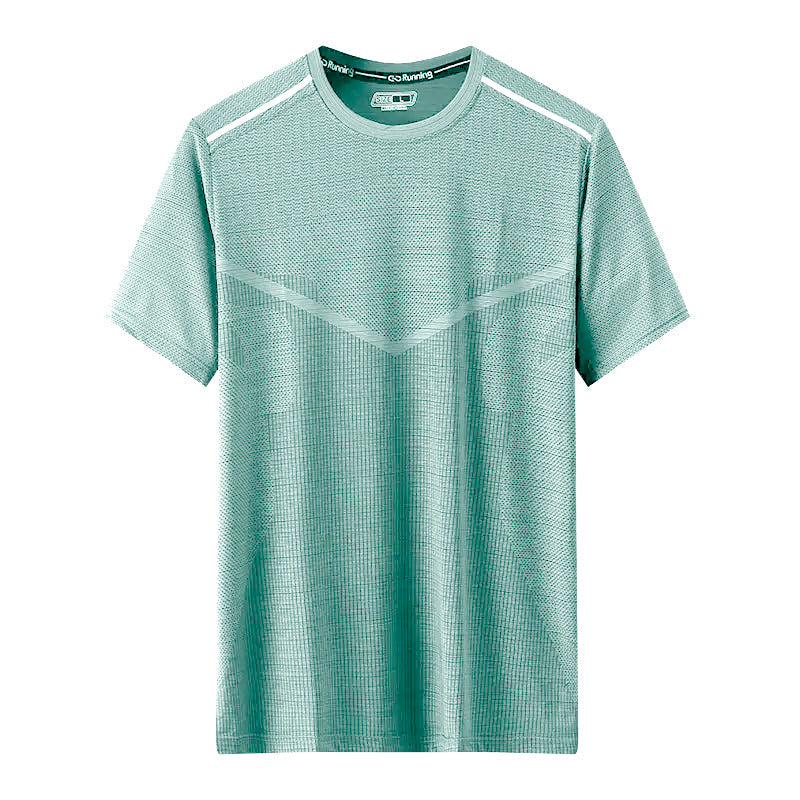 Summer Quick-Dry Reflective Sport T-Shirt for Active Lifestyles