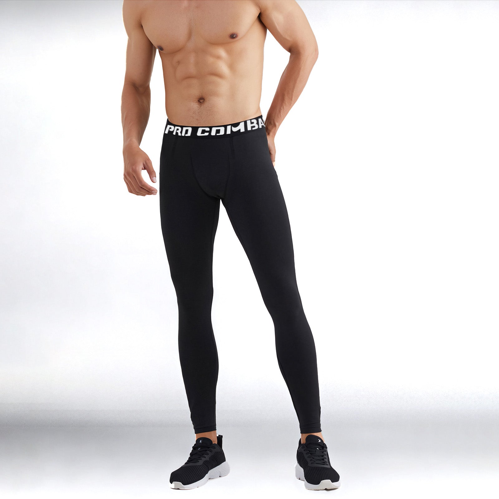 High-Elastic Breathable Sweat-Absorbent Warm Fitness Pants