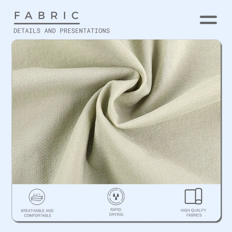 Sweat-Absorbent Breathable Zip Five-Inch Shorts