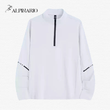 Performance Men's Quick-Dry Half-Zip Long-Sleeve Training Shirt