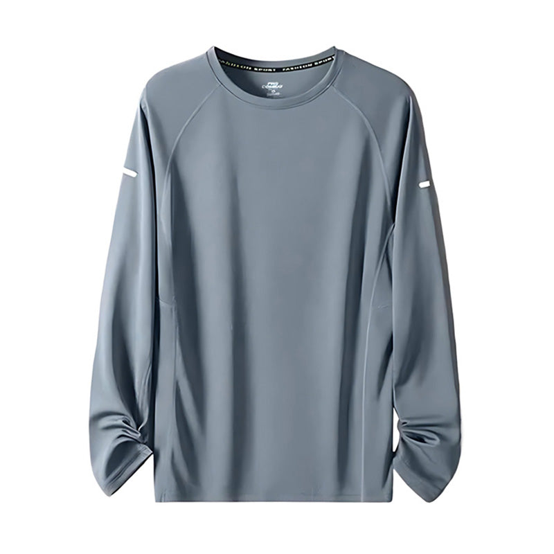 Breathable Four-Dimensional Stretch Round-Neck Running T-Shirt