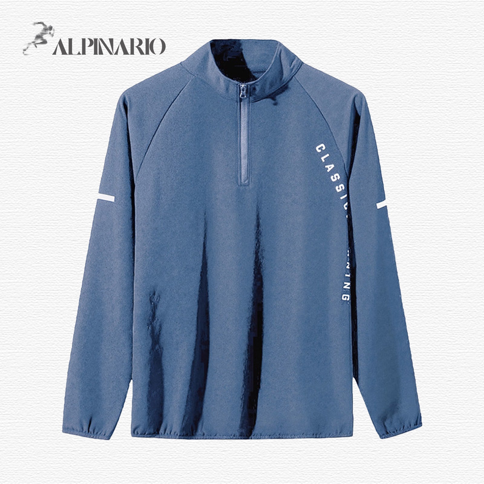 Windproof Waterproof Quick-Dry Stand Collar T-Shit