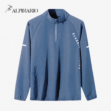 Windproof Waterproof Quick-Dry Stand Collar T-Shit