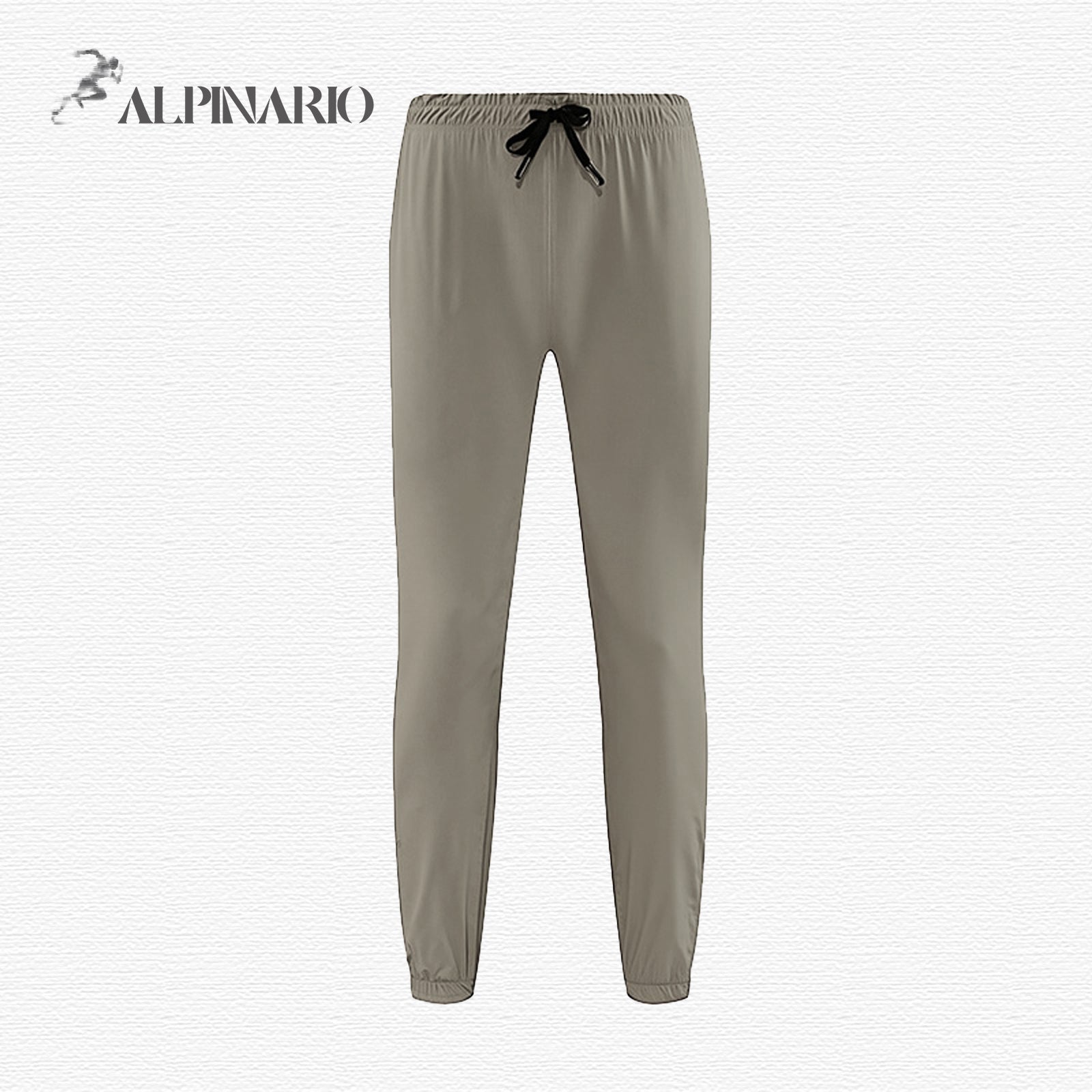 Cuffed-Zip Quick-Dry Breathable Athletic Pants