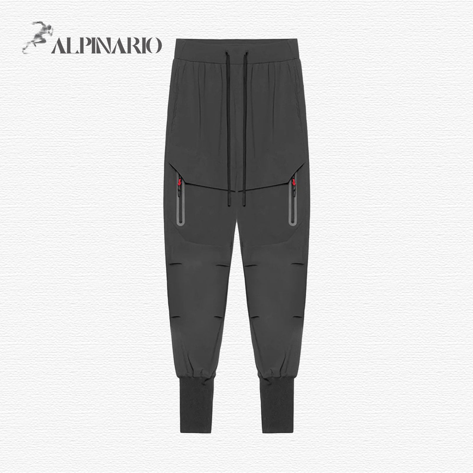 Joggers Fitness Slim Fit Loose Fit Rigorer Nylon Trousers