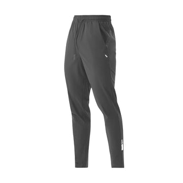 Summer Ice Silk Thin Slim-Fit Reflective Strip Cuff Pants