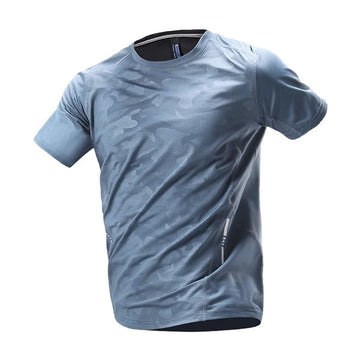 Ice Silk Reflective Breathable Summer Thin T-Shirt