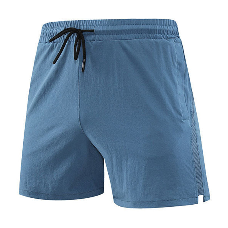 Solid-color Quick-dry Sports Shorts