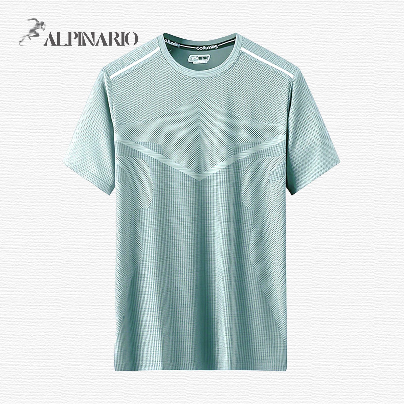 Summer Quick-Dry Reflective Sport T-Shirt for Active Lifestyles