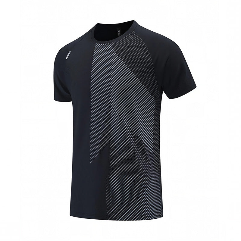 Stylish Quick-Dry Printed Short-Sleeve Shirt