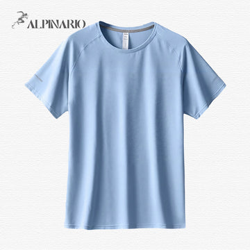 Summer Thin Ice Silk Breathable Cooling T-Shirt