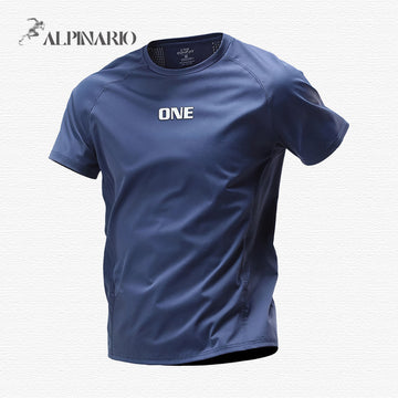 Ice Silk Quick-Drying Breathable Summer Thin T-Shirt