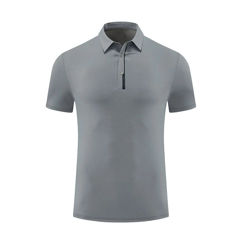 Breathable Ice-Silk Golf Polo Quick-Drying Shirt