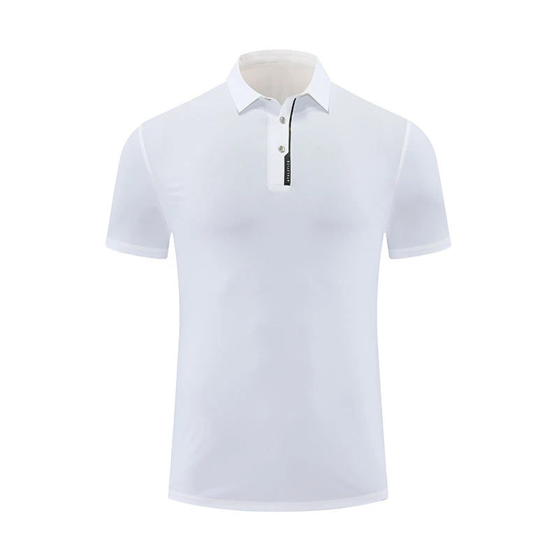 Breathable Ice-Silk Golf Polo Quick-Drying Shirt