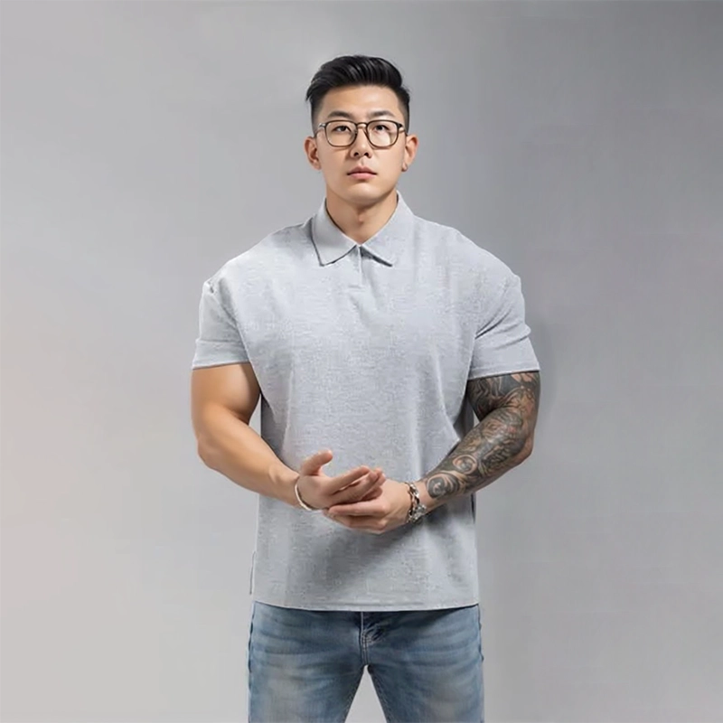 Anti-Wrinkle High-Elasticity Polo Shirt