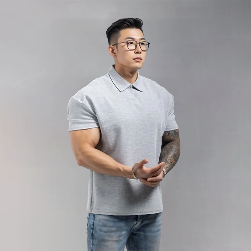 Anti-Wrinkle High-Elasticity Polo Shirt