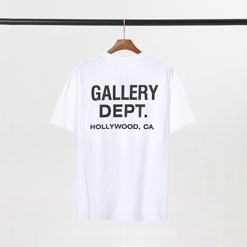 GALLERY DEPT. printed crew-neck cotton t-shirt
