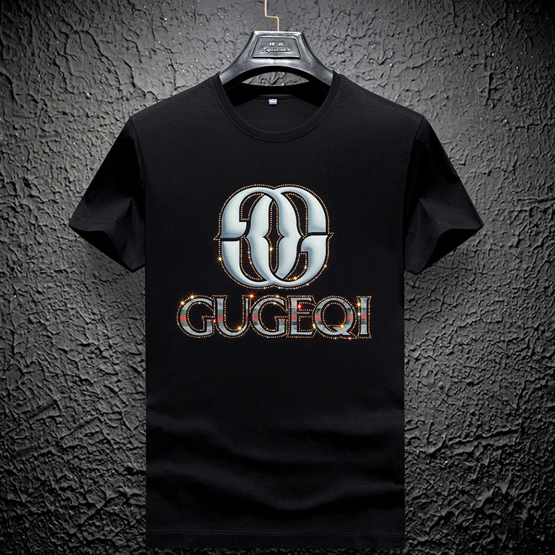 Short Sleeve Crewneck T-Shirt in Quick-Dry Breathable Fabric with UV Protection
