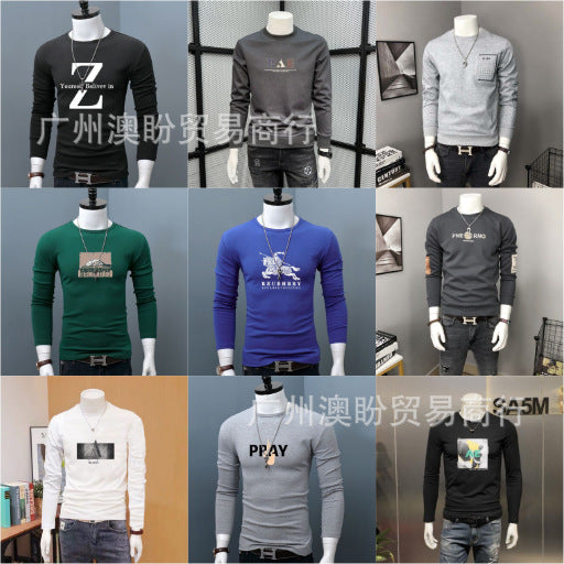 Crew Neck Sweatshirt with Equestrian Knight Print