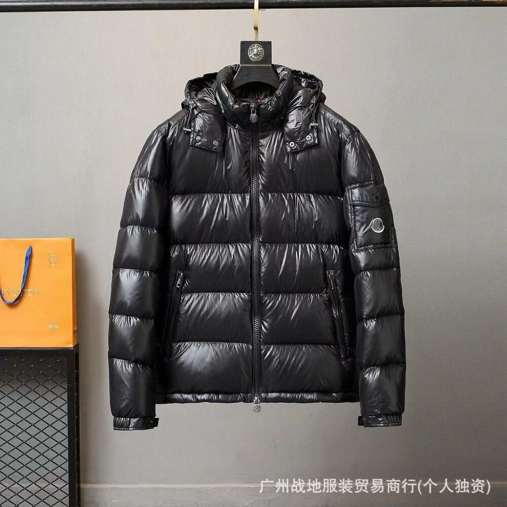 Spring New Brand Couple Casual Men's Fashion Hooded Versatile Trendy Jacket