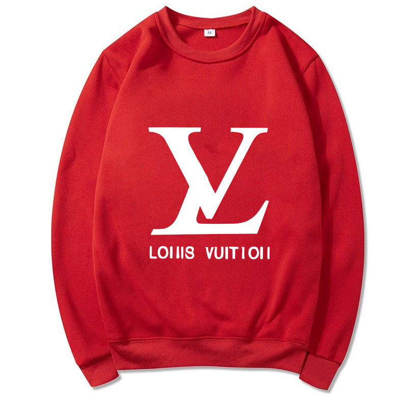 Black cotton-blend relaxed-fit crew neck sweatshirt
