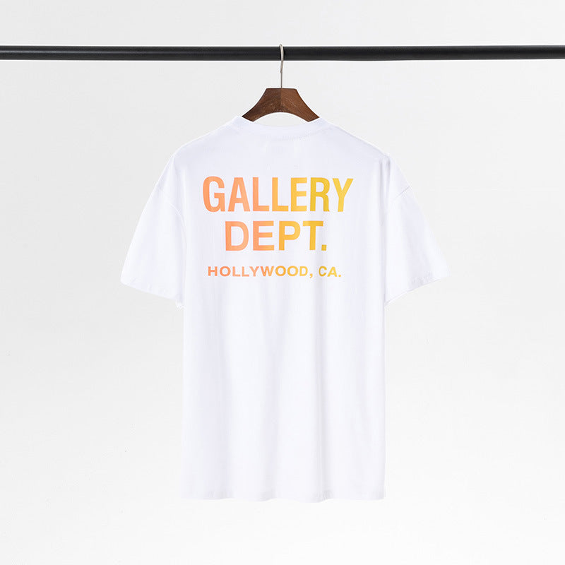 GALLERY DEPT. printed crew-neck cotton t-shirt