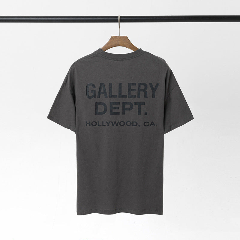 GALLERY DEPT. printed crew-neck cotton t-shirt