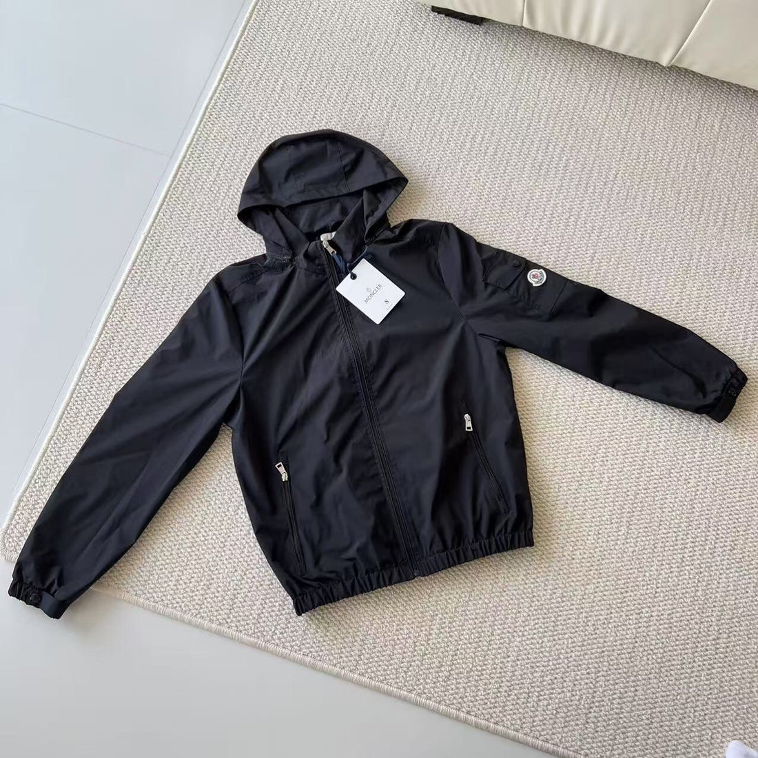 New Casual Men's Fashion Hooded High End Simple Trendy Jacket Tops Slim Fit Euro