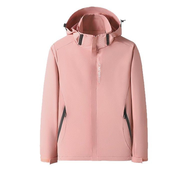 3-in-1 Detachable Windproof Insulated Hiking Jacket