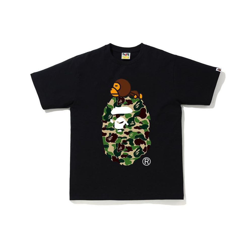 Green camouflage-print-short-sleeve-