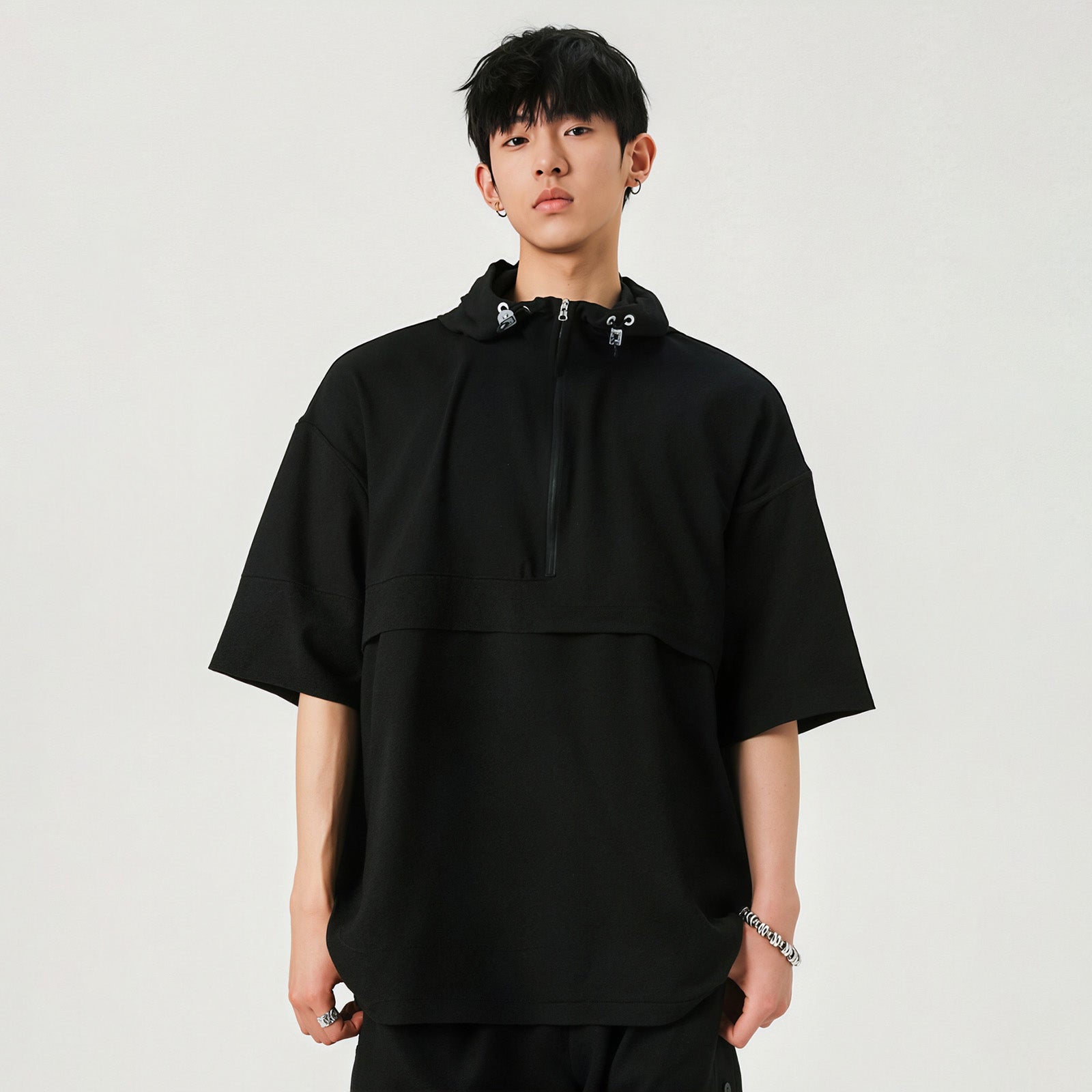 Hooded Anti-Mosquito Polo 2-Piece Set
