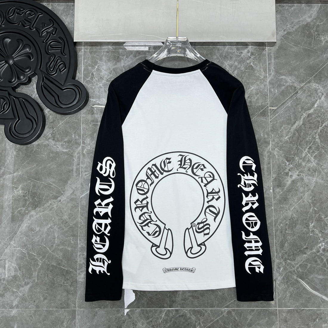 Cristiano Chrome Heart Scrolls Minimalist Men's And Women's Zipper Hoodie Cardig