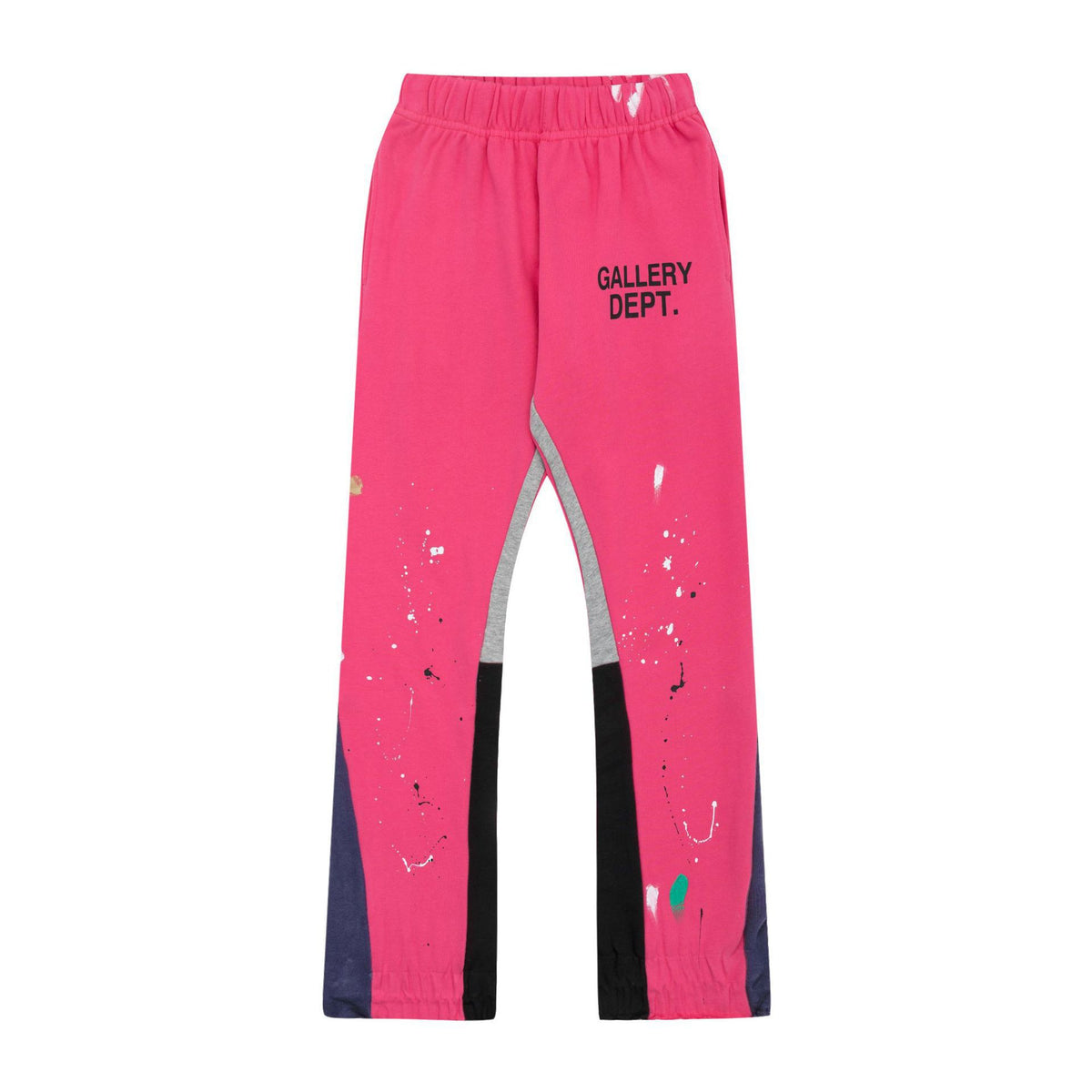 Gallery Dept. Paint Splatter Patchwork Drawstring Tapered Pants