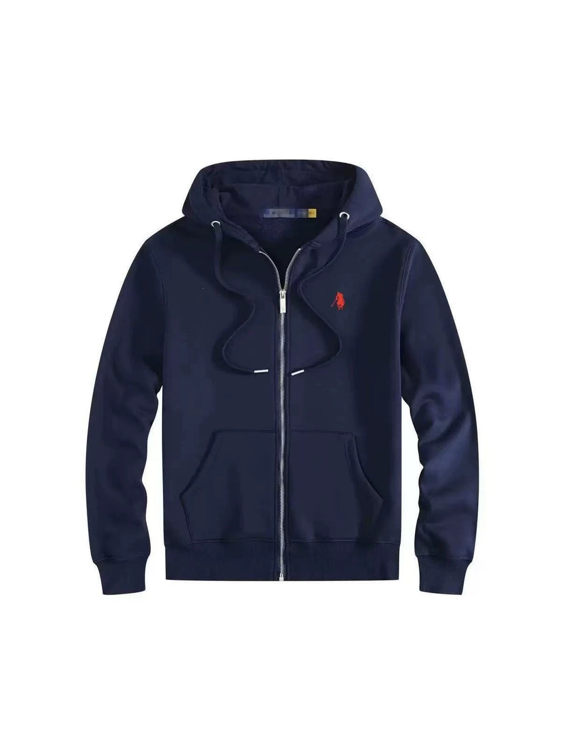 Ralph Lauren Hot-Selling Polo Light Luxury Men'S Casual Zippered Solid Color Pon