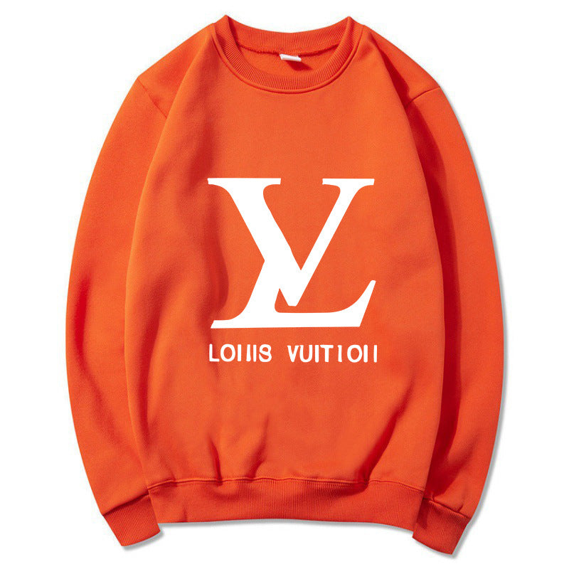 Black cotton-blend relaxed-fit crew neck sweatshirt